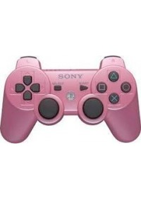 Manette Dualshock 3 Pour PS3 / Playstation 3 Officielle Sony - Rose Bonbon