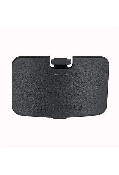 Couvercle / Cap De Remplacement Pour Porte De Jumper Pak / Expansion Pak N64 Marque Inconnue - Noir