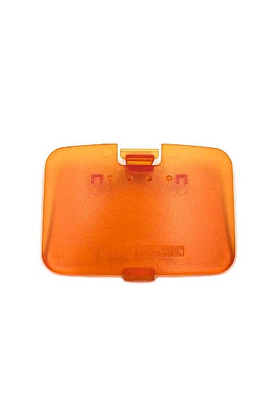 Couvercle / Cap De Remplacement Pour Porte De Jumper Pak / Expansion Pak N64 - Fire Red