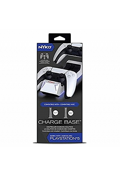 Station De ReCharge Pour 2 Manettes Dualsense PS5 / Playstation 5 Par Nyko
