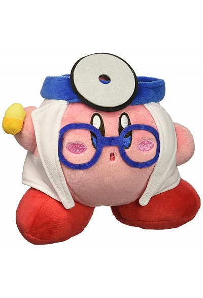 Toutou Kirby Par Sanei -  Docteur Kirby 12 CM