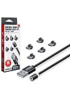Cable De Recharge Magnétique Micro USB / Type-C Par Armor 3 - 6 Pièces Incluant Cable De 4 Pieds