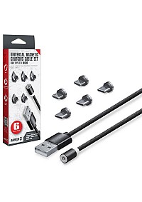 Cable De Recharge Magnétique Micro USB / Type-C Par Armor 3 - 6 Pièces Incluant Cable De 4 Pieds
