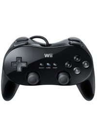 Manette Wii Classique / Classic Controller Pro Pour Wii / Wii U Officielle Nintendo - Noire