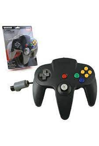 Manette Nintendo 64 / N64 Par Teknogame - Noire