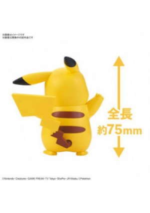 Model Kit Pokemon PLAMO #01  Par Bandai - Pikachu