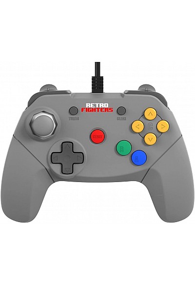 Manette Nintendo 64 / N64 Brawler 64 Gamepad Par Retro Fighters - Grise