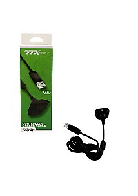 Cable De Recharge Pour Manette Xbox 360 Par TTX TECH - Noir