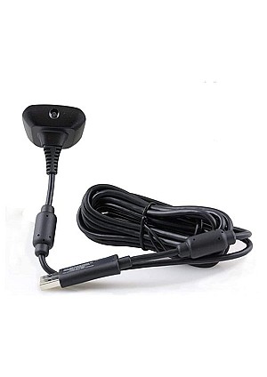Cable De Recharge Pour Manette Xbox 360 Officiel Microsoft - Noir
