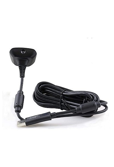 Cable De Recharge Pour Manette Xbox 360 Officiel Microsoft - Noir