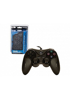 Manette Pour PS2 / Playstation 2 / PS1 Par TTX Tech - Noire