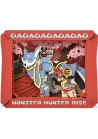 Kit Bricolage Paper Theater - Monster Hunter Rise : Palico & Palamute