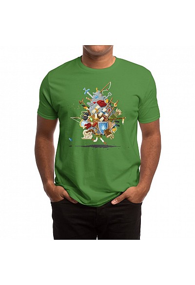 T-Shirt Threadless - It's Dangerous to go Alone! Take This