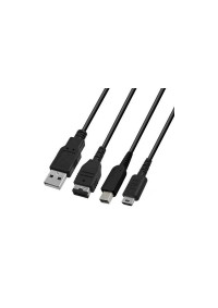 Cable De Recharge USB 5 in 1 Pour DS / DS Lite / DSI / 3DS / GBA SP