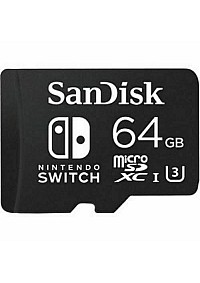 Carte MicroSDXC Pour Nintendo Switch Par Sandisk - 64GB
