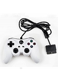 Manette Pour PS2 / Playstation 2 / PS1 Par TTX Tech - Blanche