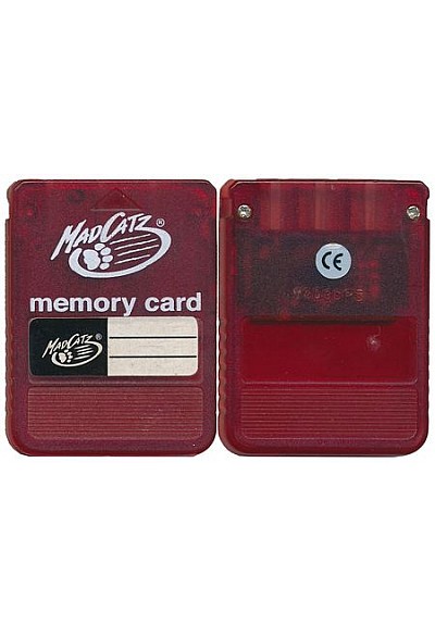 Carte Mémoire Pour PS1 / Playstation Par Mad Catz