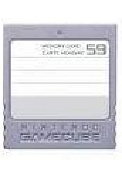 Carte Mémoire Pour Nintendo GameCube Officielle Nintendo - 4 MB 59 Blocks (DOL-008)