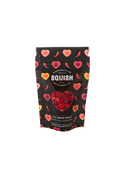 Jujubes Squish - Coeurs Chili-Gingembre