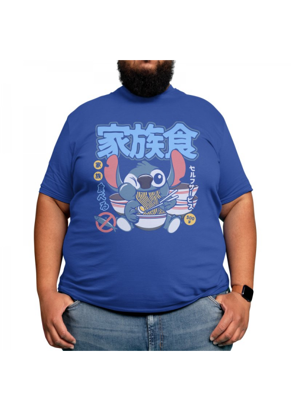 T-shirt Threadless - Ramen 626 (Bleu Royal)
