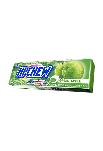 Friandises Tendres Hi-Chew - Pommes Vertes 50g