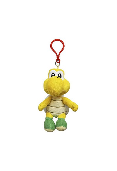 Mini Toutou À Accrocher Super Mario par Sanei - Koopa Troopa 14 CM