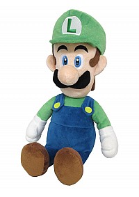 Toutou Super Mario Par Sanei - Luigi 35 CM