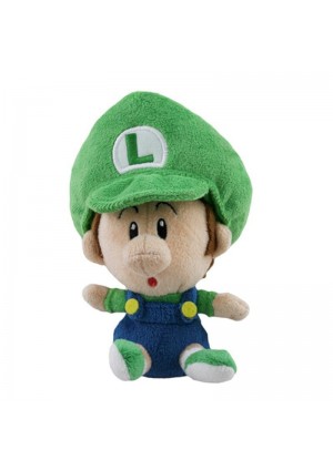 Toutou Super Mario Par Sanei - Baby Luigi 15 CM