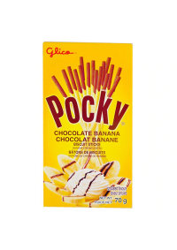 Bâton de Biscuits Pocky par Glico - Chocolat Et Bananes 70G