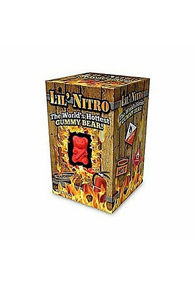 Gummy Bear Lil' Nitro Par Flamethrower Candy Company - Le Gummy Le Plus Piquant Au Monde!