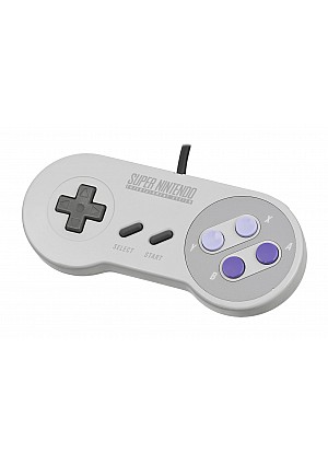 Manette Pour SNES / Super NES Officielle Nintendo - Grise