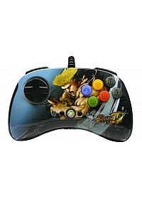 Manette Fight Pad Avec Fil Edition Street Fighter IV Pour Xbox 360 Par Mad Catz - Guile