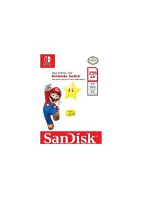 Carte MicroSDXC Pour Nintendo Switch Par Sandisk - 256GB