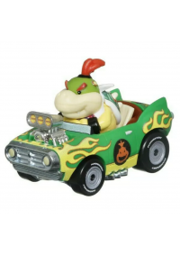 Voiture Hot Wheels Mario Kart Par Mattel - Bowser Jr Flame Flyer