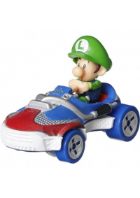 Voiture Hot Wheels Mario Kart Par Mattel - Baby Luigi Sneeker