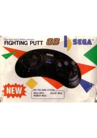 Manette 6 Boutons Pour Sega Genesis Marque Inconnue - Noire