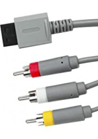 Cable AV Pour Wii / Wii U Marque Inconnue - Gris