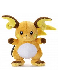 Toutou Pokemon You've Decided! Pokemon Get Plush #026 Par Takara Tomy - Raichu