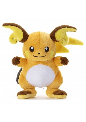 Toutou Pokemon You've Decided! Pokemon Get Plush #026 Par Takara Tomy - Raichu