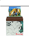 Mini Paper-Kit Miniatuart #139 Par Sankei - Ghibli Princesse Mononoke Ashitaka Et Yakuru
