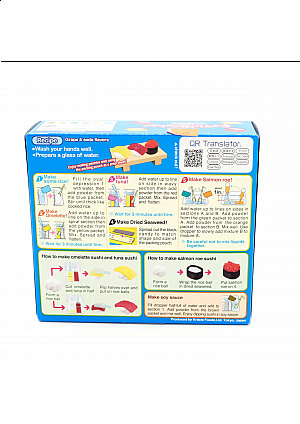 Bonbons à Faire Soi-Même Popin'Cookin' Par Kracie - Sushi Kit