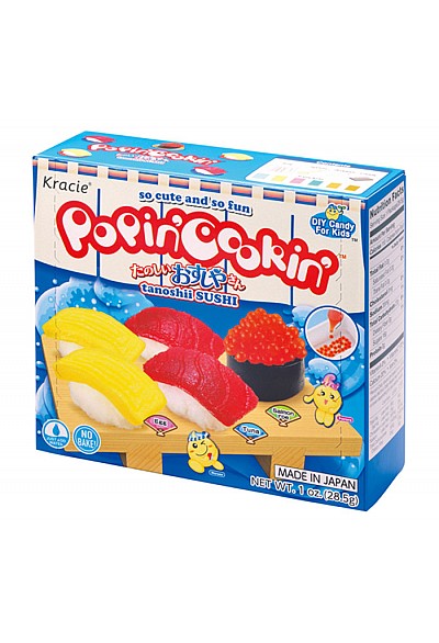 Bonbons à Faire Soi-Même Popin'Cookin' Par Kracie - Sushi Kit