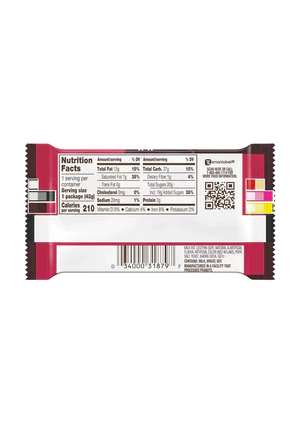 Tablette de Chocolat Kit Kat Duos Par Hershey - Saveur Fraise Et Chocolat Noir (42g)