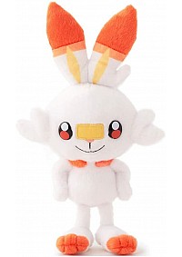 Toutou Pokemon You've Decided! Pokemon Get Plush Par Takara Tomy - Scorbunny 27 CM