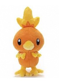 Toutou Pokemon I Choose You! Pokemon Get Plush Par Takara Tomy - Torchic 26 CM