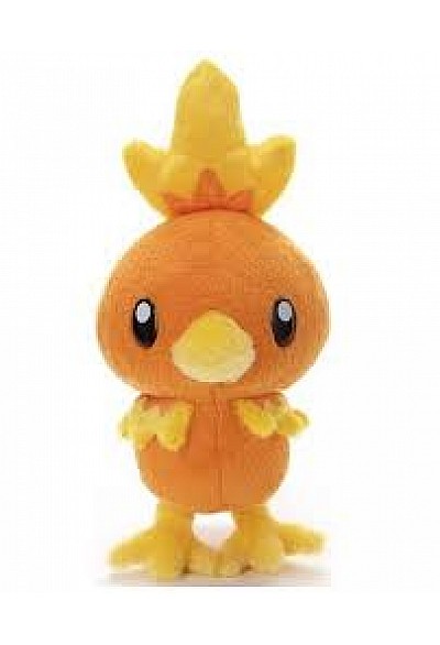 Toutou Pokemon I Choose You! Pokemon Get Plush Par Takara Tomy - Torchic 26 CM