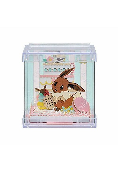Kit Bricolage Paper Theater Cube Pokemon Par Ensky - Eevee