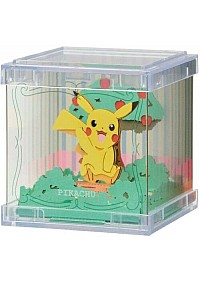 Kit Bricolage Paper Theater Cube Pokemon Par Ensky - Pikachu