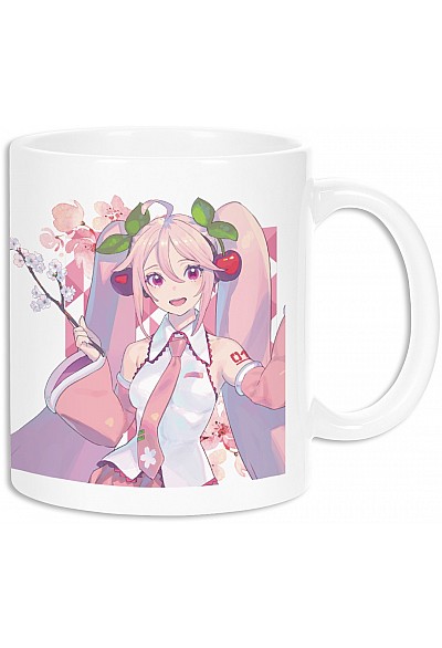 Tasse En Céramique Hatsune Miku - Sakura Miku (11OZ)