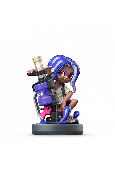 Figurine Amiibo Splatoon 3 - Octoling (Bleu)